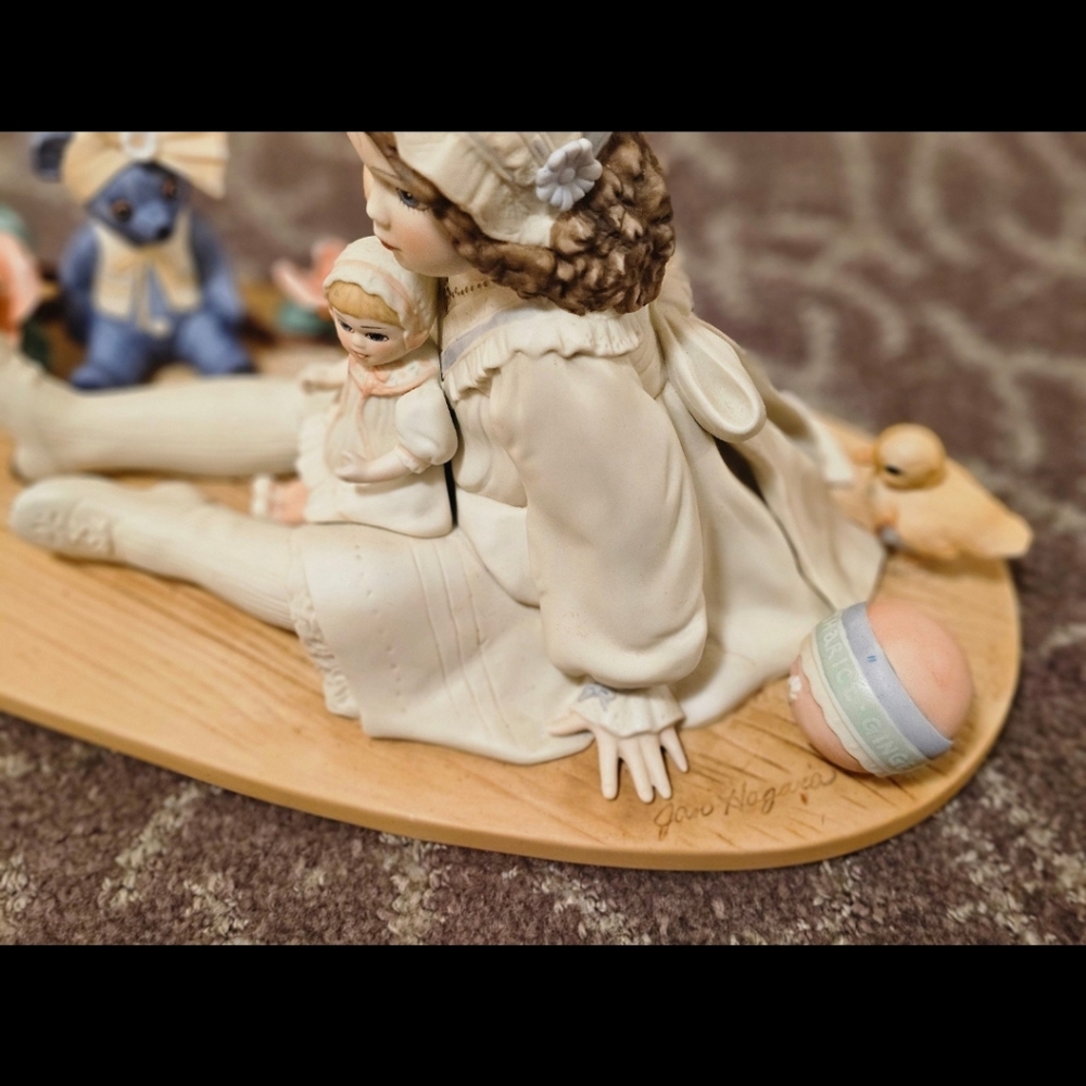 Jan Hagara Renny & Bluebeary Limited Edition Porcelain Figurine W20290 1989 - Picture 6 of 12